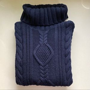 Merino Plains Cable Knit Sweater